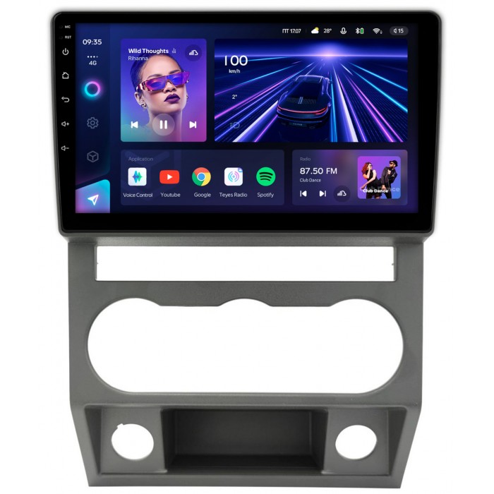 Штатная магнитола GAZ Газель Некст (Gazelle Next) Teyes CC3 2K 9.5 дюймов 3/32 RM-9-1634 на Android 10 (4G-SIM, DSP, QLed)