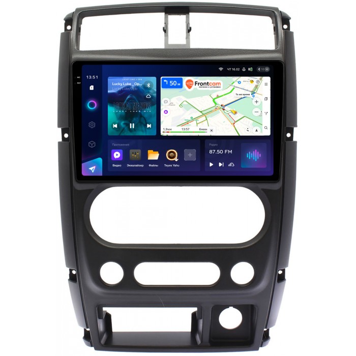 Штатная магнитола Suzuki Jimny III 2005-2019 Teyes CC3 2K 9.5 дюймов 3/32 RM-9-357 на Android 10 (4G-SIM, DSP, QLed)