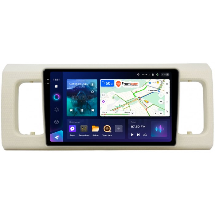 Штатная магнитола Suzuki Alto (2014-2022) Teyes CC3 2K 9.5 дюймов 3/32 RM-9-SU048N на Android 10 (4G-SIM, DSP, QLed)