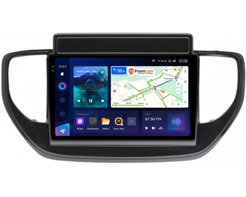 Hyundai Solaris II 2020-2022 (для авто с экраном) Teyes CC3 2K 9.5 дюймов 3/32 RM-9-TK957 на Android 10 (4G-SIM, DSP, QLed)