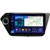 Штатная магнитола Kia Rio III 2011-2017 Teyes CC3 2K 9.5 дюймов 3/32 RM-9011 на Android 10 (4G-SIM, DSP, QLed)