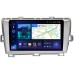 Штатная магнитола Toyota Prius III (XW30) 2009-2015 (правый руль) серебро Teyes CC3 2K 9.5 дюймов 3/32 RM-9092 на Android 10 (4G-SIM, DSP, QLed)