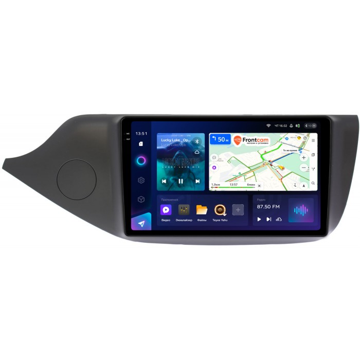Штатная магнитола Kia Ceed 2 (2012-2018) (матовая) Teyes CC3 2K 9.5 дюймов 3/32 RM-9098 на Android 10 (4G-SIM, DSP, QLed)