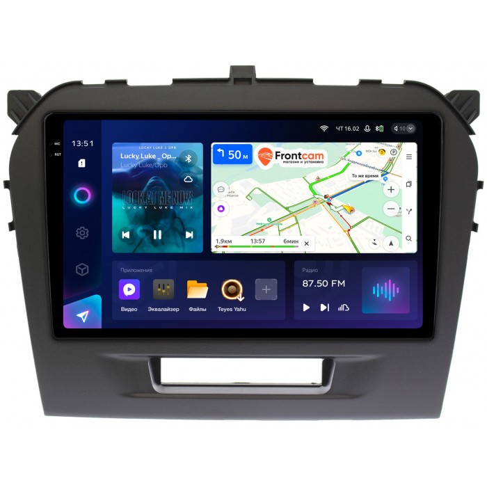 Штатная магнитола Suzuki Vitara 2014-2022 Teyes CC3 2K 9.5 дюймов 3/32 RM-9103 на Android 10 (4G-SIM, DSP, QLed)