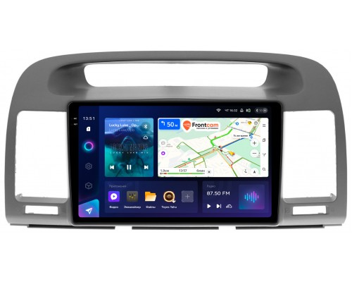 Toyota Camry XV30 (2001-2006) Teyes CC3 2K 9.5 дюймов 3/32 RM-9105 на Android 10 (4G-SIM, DSP, QLed)