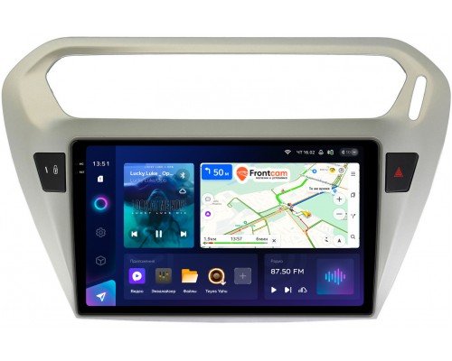 Peugeot 301 (2012-2022) Teyes CC3 2K 9.5 дюймов 3/32 RM-9118 на Android 10 (4G-SIM, DSP, QLed)