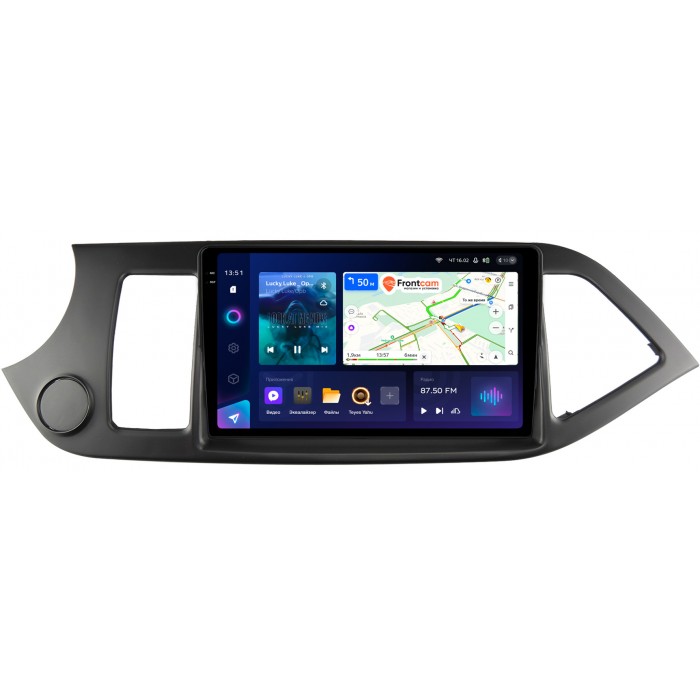 Штатная магнитола Kia Picanto II 2011-2016 Teyes CC3 2K 9.5 дюймов 3/32 RM-9144 на Android 10 (4G-SIM, DSP, QLed)