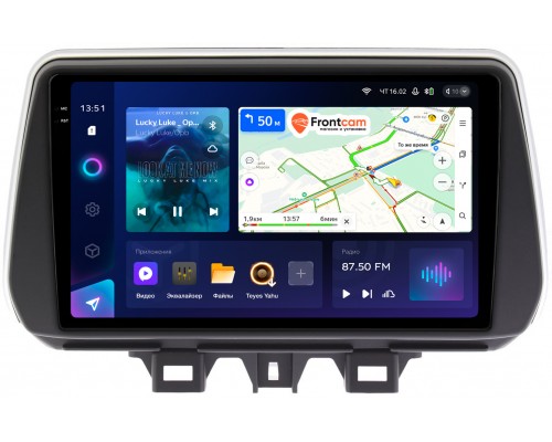 Hyundai Tucson III 2018-2020 Teyes CC3 2K 9.5 дюймов 3/32 RM-9158 на Android 10 (4G-SIM, DSP, QLed)