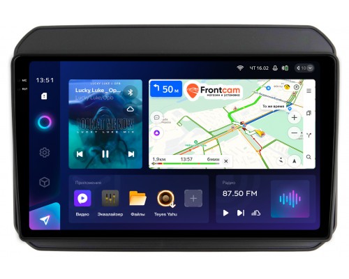 Suzuki Ignis III 2016-2022 Teyes CC3 2K 9.5 дюймов 3/32 RM-9168 на Android 10 (4G-SIM, DSP, QLed)