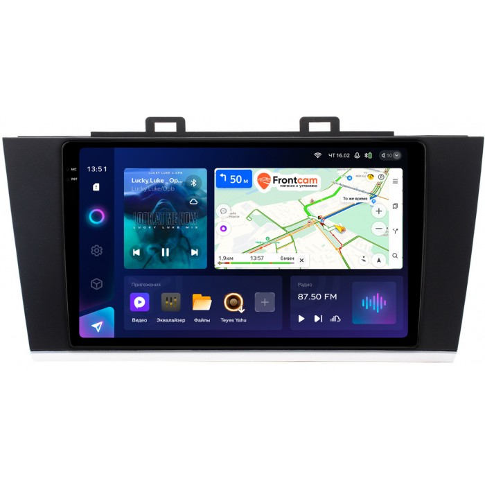Штатная магнитола Subaru Legacy VI, Outback V 2014-2019 Teyes CC3 2K 9.5 дюймов 3/32 RM-9192 на Android 10 (4G-SIM, DSP, QLed)