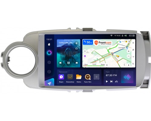 Toyota Yaris III (XP130), Vitz III (XP130) 2010-2018 Teyes CC3 2K 9.5 дюймов 3/32 RM-9245 на Android 10 (4G-SIM, DSP, QLed)