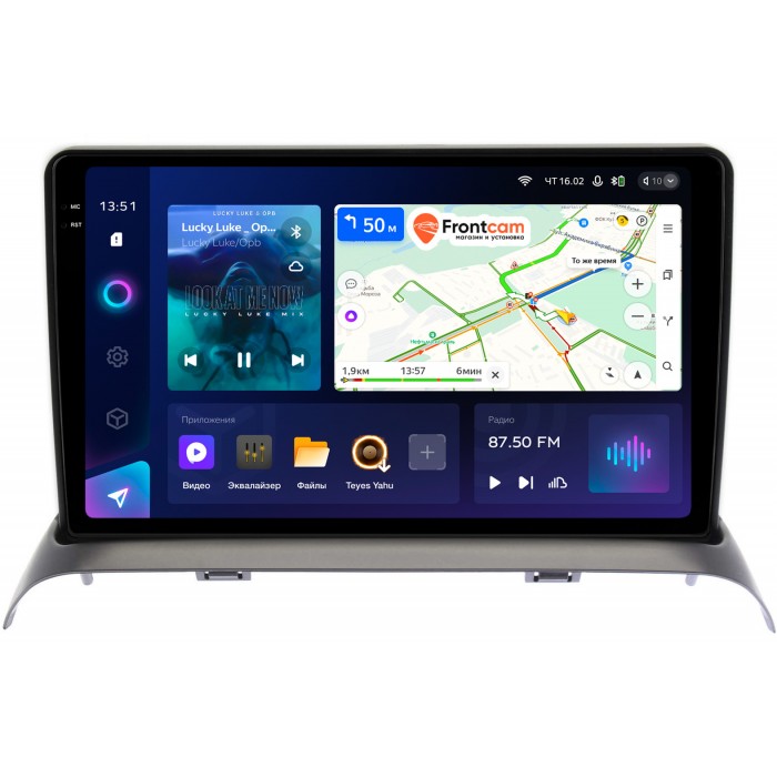 Штатная магнитола Suzuki Solio (2005-2010) Teyes CC3 2K 9.5 дюймов 3/32 RM-9436 на Android 10 (4G-SIM, DSP, QLed)
