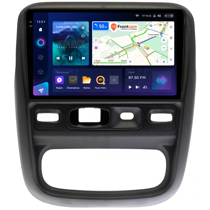 Штатная магнитола Renault Duster (2010-2015) Teyes CC3 2K 9.5 дюймов 4/64 RM-9-048 на Android 10 (4G-SIM, DSP, QLed)