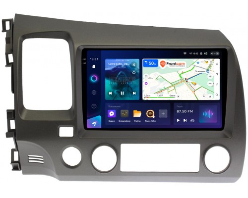 Honda Civic 8 (4D) (2005-2012) седан (левый руль) Teyes CC3 2K 9.5 дюймов 4/64 RM-9-1382 на Android 10 (4G-SIM, DSP, QLed)