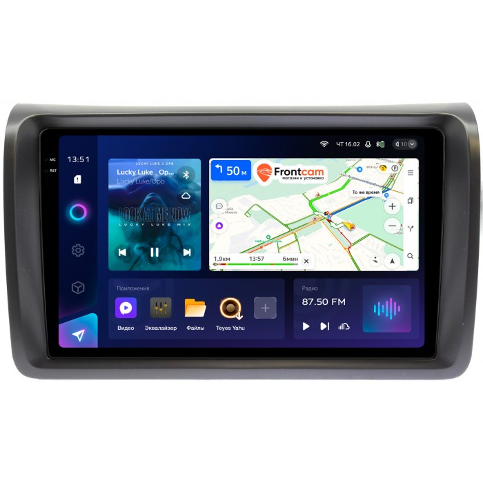 Штатная магнитола Nissan NV350 2012-2017 Teyes CC3 2K 9.5 дюймов 4/64 RM-9-NI104N на Android 10 (4G-SIM, DSP, QLed)