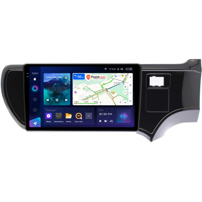 Штатная магнитола Toyota Aqua (2011-2021) Teyes CC3 2K 9.5 дюймов 4/64 RM-9205 на Android 10 (4G-SIM, DSP, QLed)