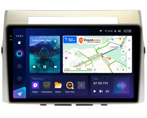 Toyota Corolla Verso (2004-2009) Teyes CC3 2K 9.5 дюймов 4/64 RM-9325 на Android 10 (4G-SIM, DSP, QLed)