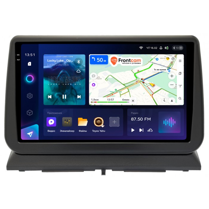 Штатная магнитола Dodge Nitro (2006-2011) Teyes CC3 2K 9.5 дюймов 6/128 RM-9-012 на Android 10 (4G-SIM, DSP, QLed)