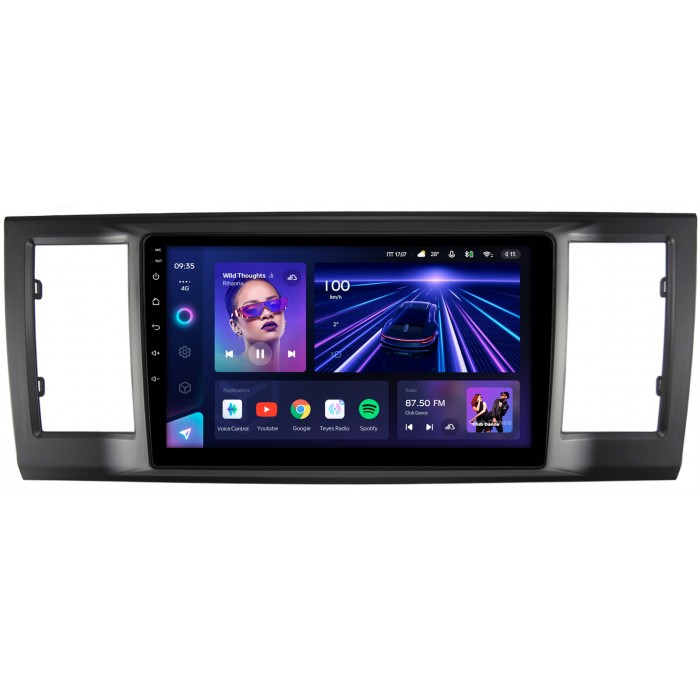 Штатная магнитола Volkswagen Caravelle T6 (2015-2020) Teyes CC3 2K 9.5 дюймов 6/128 RM-9-4240 на Android 10 (4G-SIM, DSP, QLed)