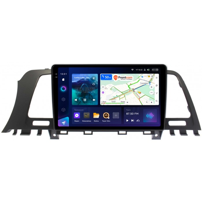 Штатная магнитола Nissan Murano II (Z51) 2008-2014 Teyes CC3 2K 9.5 дюймов 6/128 RM-9-NI138N на Android 10 (4G-SIM, DSP, QLed)
