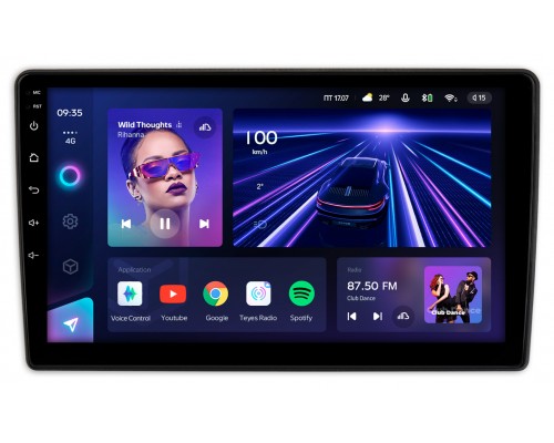 Nissan Navara (Frontier) III (D40) 2005-2015 Teyes CC3 2K 9.5 дюймов 6/128 RM-9-NI165N на Android 10 (4G-SIM, DSP, QLed)