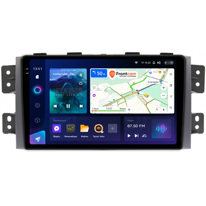 Штатная магнитола Kia Mohave I 2008-2016 Teyes CC3 2K 9.5 дюймов 6/128 RM-9142 на Android 10 (4G-SIM, DSP, QLed)
