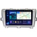 Штатная магнитола Toyota Prius III (XW30) 2009-2015 (левый руль) серебро Teyes CC3 2K 9.5 дюймов 6/128 RM-9211 на Android 10 (4G-SIM, DSP, QLed)