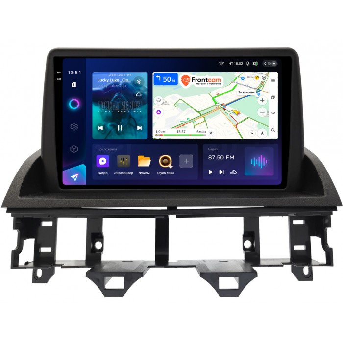 Штатная магнитола Mazda 6 (GG), Atenza (2002-2008) Teyes CC3 2K 9.5 дюймов 6/128 RM-9219 на Android 10 (4G-SIM, DSP, QLed)
