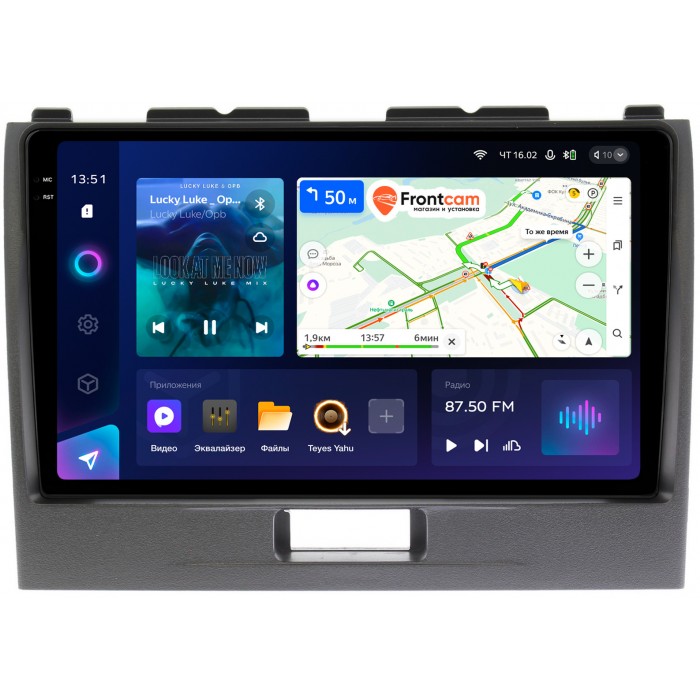 Штатная магнитола Suzuki Wagon R IV (2008-2012) Teyes CC3 2K 9.5 дюймов 6/128 RM-9280 на Android 10 (4G-SIM, DSP, QLed)