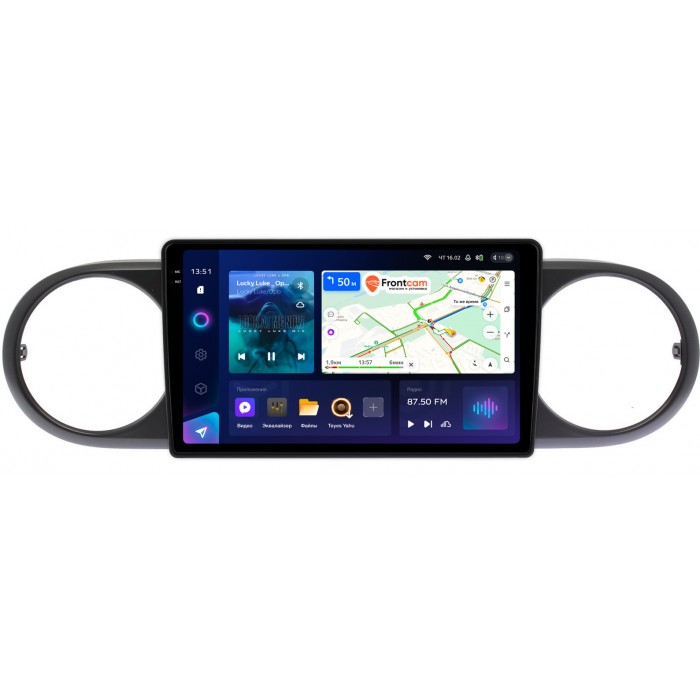 Штатная магнитола Toyota Corolla Rumion (2007-2016) Teyes CC3 2K 9.5 дюймов 6/128 RM-9318 на Android 10 (4G-SIM, DSP, QLed)