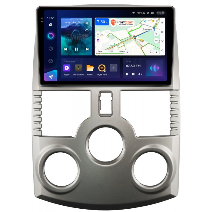 Штатная магнитола Toyota Rush (2006-2016) Teyes CC3 2K 9.5 дюймов 6/128 RM-9372 на Android 10 (4G-SIM, DSP, QLed)
