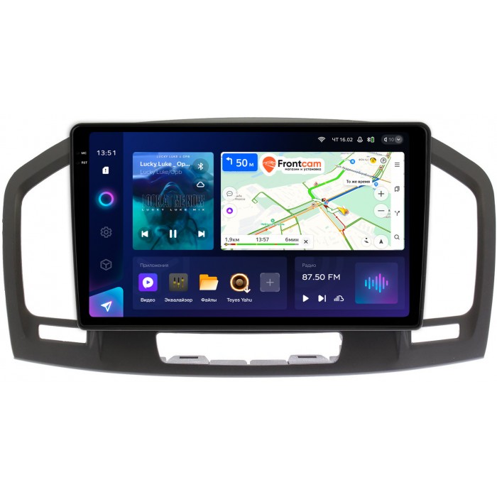 Штатная магнитола Opel Insignia I 2008-2013 Teyes CC3 2K 9.5 дюймов 6/128 RM-9394 на Android 10 (4G-SIM, DSP, QLed)