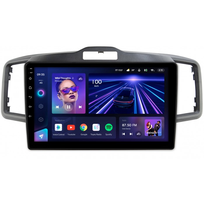 Штатная магнитола Honda Freed (2008-2016) Teyes CC3 360 10 дюймов 6/128 RM-10-061 на Android 10 (4G-SIM, DSP, QLed)