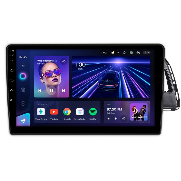 Штатная магнитола Audi Q5 (8R), SQ5 (8R) 2008-2017 Teyes CC3 360 10 дюймов 6/128 RM-10-1105 на Android 10 (4G-SIM, DSP, QLed)