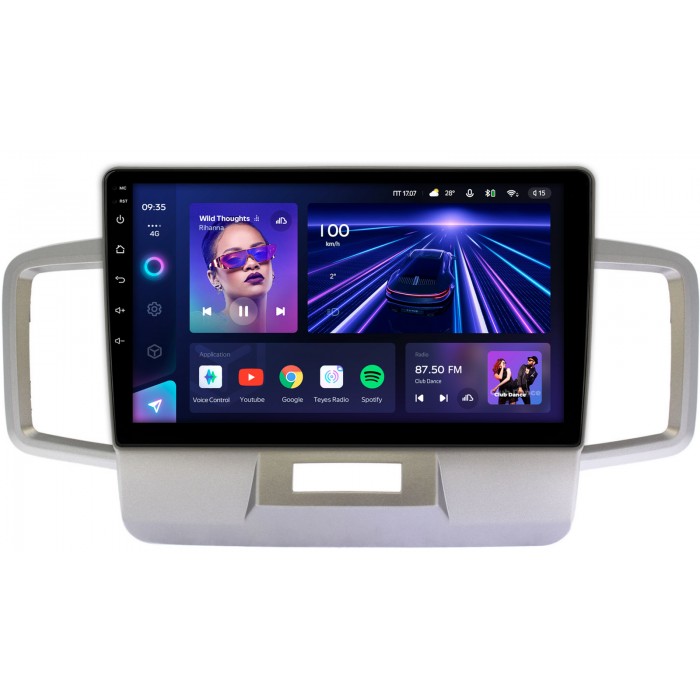 Штатная магнитола Honda Freed (2008-2016) Teyes CC3 360 10 дюймов 6/128 RM-10-1106 на Android 10 (4G-SIM, DSP, QLed)