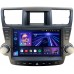 Штатная магнитола Toyota Highlander 2 (2007-2013) для авто без усилителя (Тип3) Teyes CC3 360 10 дюймов 6/128 RM-10-1180 на Android 10 (4G-SIM, DSP, QLed)