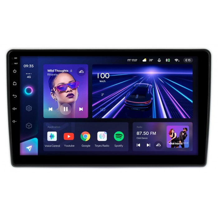Штатная магнитола Toyota Ist 2001-2007 Teyes CC3 360 10 дюймов 6/128 RM-10-1183 на Android 10 (4G-SIM, DSP, QLed)