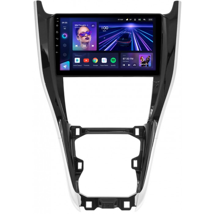 Штатная магнитола Toyota Harrier 3 (XU60) (2013-2017) (для авто с круговым обзором) Teyes CC3 360 10 дюймов 6/128 RM-10-1226 на Android 10 (4G-SIM, DSP, QLed)