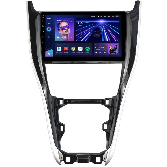 Штатная магнитола Toyota Harrier 3 (XU60) (2017-2020) Teyes CC3 360 10 дюймов 6/128 RM-10-1227 на Android 10 (4G-SIM, DSP, QLed)