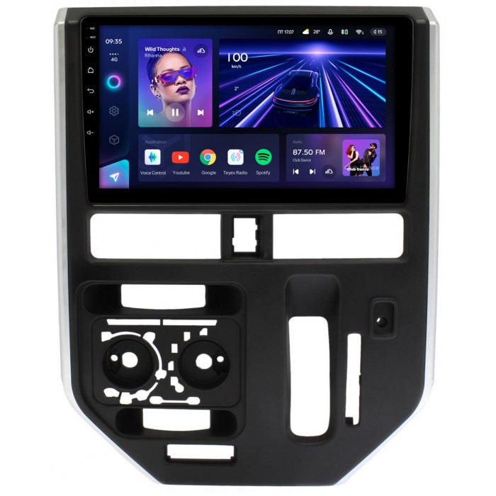 Штатная магнитола Toyota Roomy (2016-2020) (с кондиционером) Teyes CC3 360 10 дюймов 6/128 RM-10-1392 на Android 10 (4G-SIM, DSP, QLed)