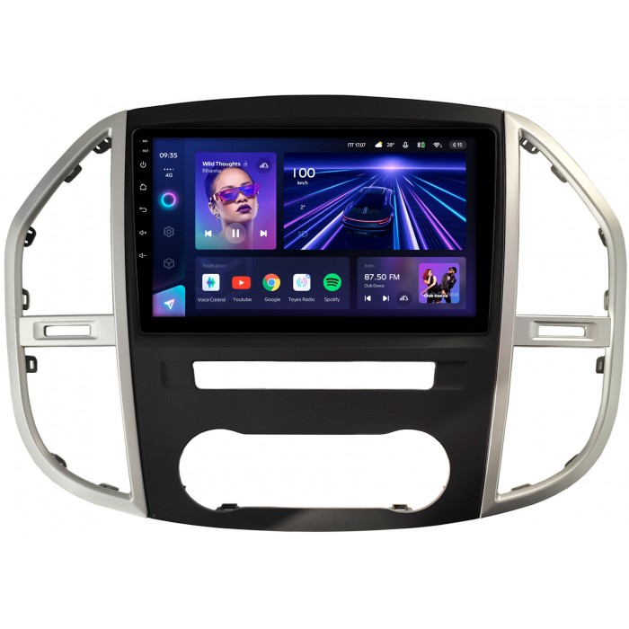 Штатная магнитола Mercedes Vito III (W447) 2014-2022 Teyes CC3 360 10 дюймов 6/128 RM-10-3045 на Android 10 (4G-SIM, DSP, QLed)