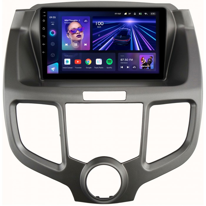 Штатная магнитола Honda Odyssey III 2003-2008 Teyes CC3 360 10 дюймов 6/128 RM-10-odyssey на Android 10 (4G-SIM, DSP, QLed)