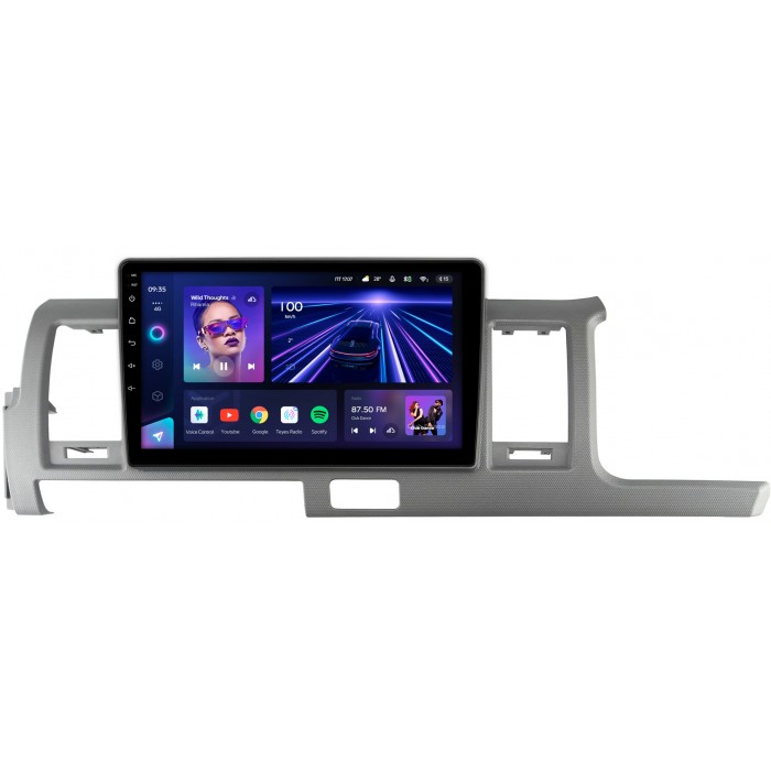 Штатная магнитола Toyota HiAce (H200) (2004-2022) правый руль Teyes CC3 360 10 дюймов 6/128 RM-10-TO275T на Android 10 (4G-SIM, DSP, QLed)
