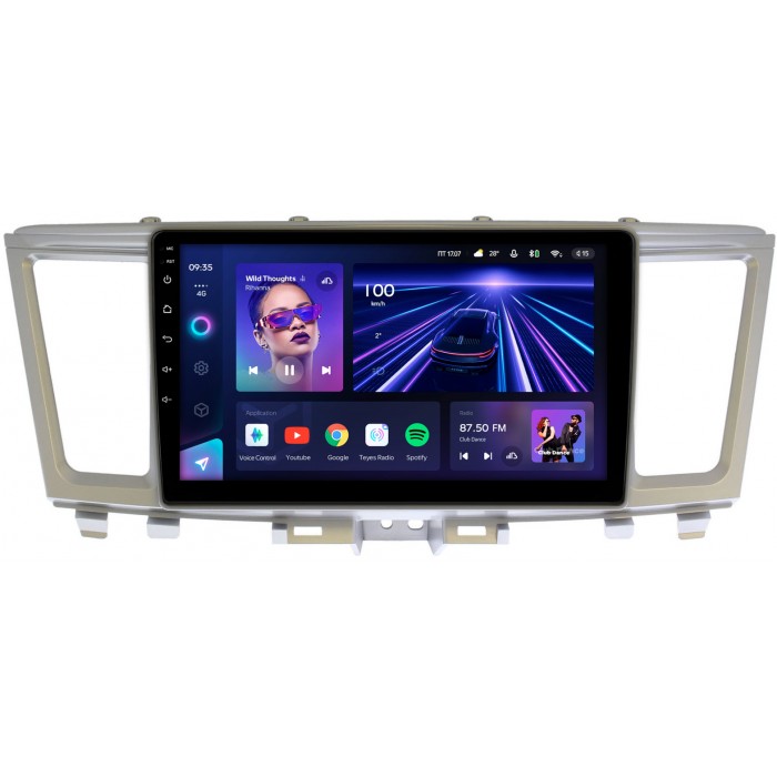 Штатная магнитола Infiniti QX60 (2013-2020) Teyes CC3 360 9 дюймов 6/128 RM-9-002 на Android 10 (4G-SIM, DSP, QLed)