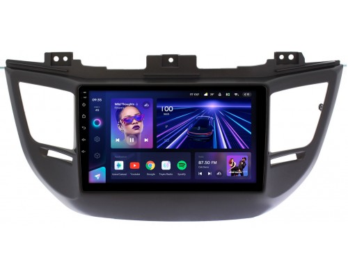 Hyundai Tucson III 2015-2018 Teyes CC3 360 9 дюймов 6/128 RM-9-064-1 на Android 10 (4G-SIM, DSP, QLed) для авто с камерой