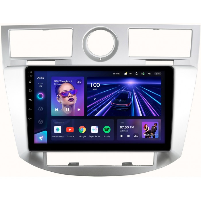 Штатная магнитола Chrysler Sebring III 2006-2010 Teyes CC3 360 9 дюймов 6/128 RM-9-1091 на Android 10 (4G-SIM, DSP, QLed)