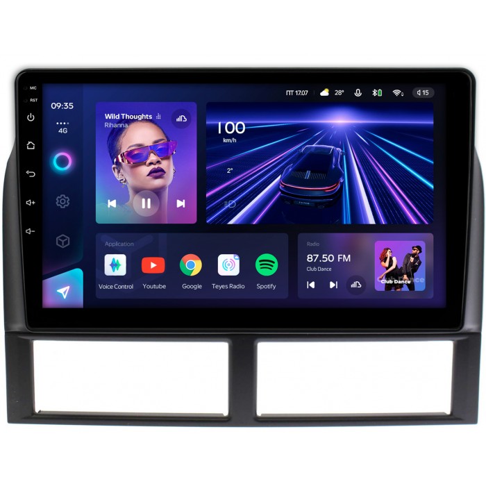 Штатная магнитола Jeep Grand Cherokee 2 (WJ) (1998-2004) Teyes CC3 360 9 дюймов 6/128 RM-9-1192 на Android 10 (4G-SIM, DSP, QLed)