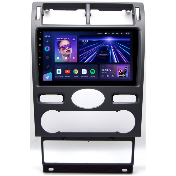 Штатная магнитола Ford Mondeo III 2003-2007 Teyes CC3 360 9 дюймов 6/128 RM-9-1390 на Android 10 (4G-SIM, DSP, QLed)
