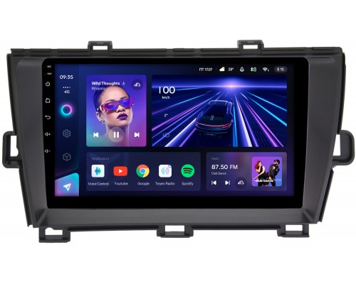 Toyota Prius III (XW30) 2009-2015 (правый руль) Teyes CC3 360 9 дюймов 6/128 RM-9-195 на Android 10 (4G-SIM, DSP, QLed)