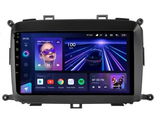 Kia Carens 3 (2013-2019) Teyes CC3 360 9 дюймов 6/128 RM-9-423 на Android 10 (4G-SIM, DSP, QLed)